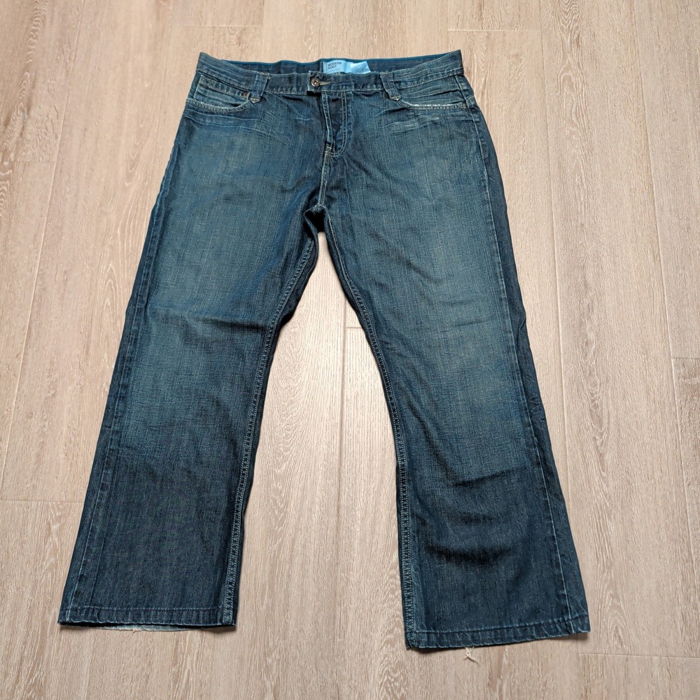 Vintage Y2K Levi's SilverTab Modern Boot Jeans Men 40x32 Blue Wash Inseam 28"‎